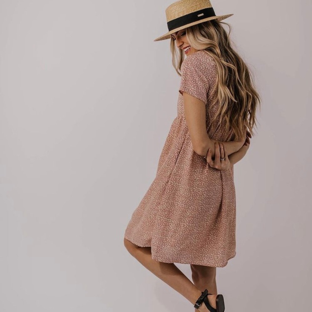 NWT Roolee Allita Floral Midi Dress